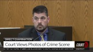 Detective Details Evidence of Bullet Strikes at Crime Scene