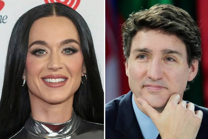 Katy Perry y Justin Trudeau fueron captados besándose apasionadamente en un yate