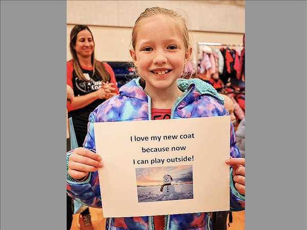 Powell: Helping hands help children stay warm this winter