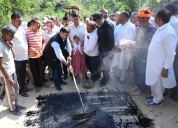 Satish Sharma conducts extensive development tour of Chhamb Constituency