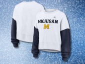 Michigan fans are rushing to grab this Jordan Brand sweatshirt that’s suddenly under $50