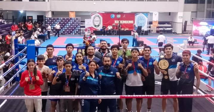 Querétaro gana 21 medallas de oro en el Nacional de Kickboxing 2025