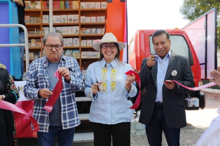 Inauguran en Ecatepec la librería "Misael Núñez Acosta" con 4 mil libros a precios accesibles