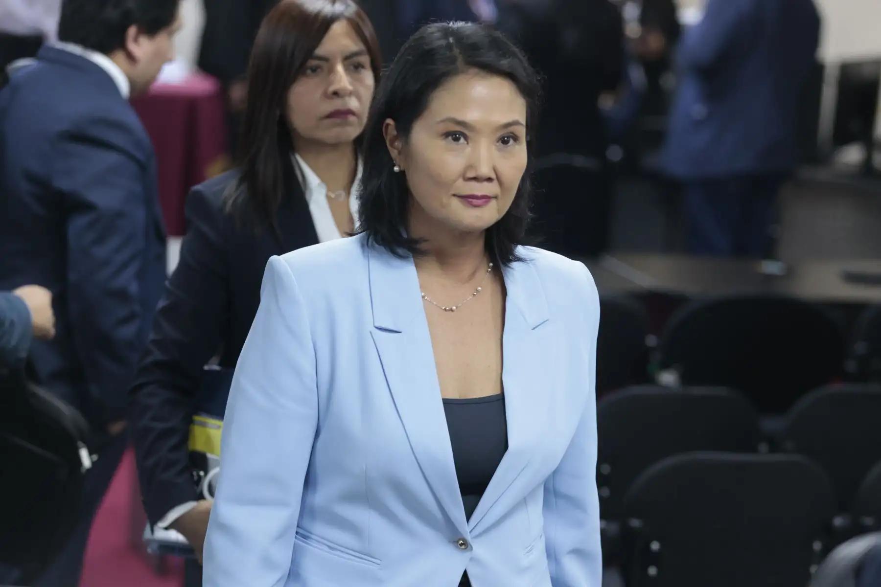 Tribunal Constitucional declara fundada demanda de Keiko Fujimori contra caso Cocteles