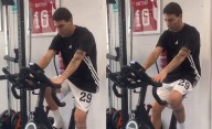 VIDEO. Ivo Mammini continúa con su recuperación a cinco semanas de la operación de rodilla en Barcelona