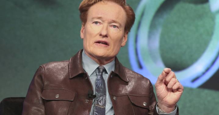 Conan O'Brien is set to receive the Mark Twain Prize for humor as politics roils the Kennedy Center