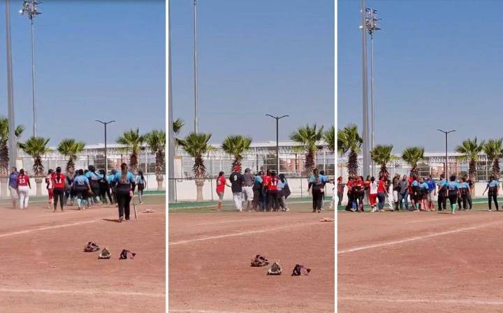 Jugadoras de softbol serán sancionadas tras riña en Monclova (video)