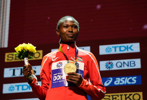 Marathon world-record holder Ruth Chepng'etich banned 3 years after admitting doping violation