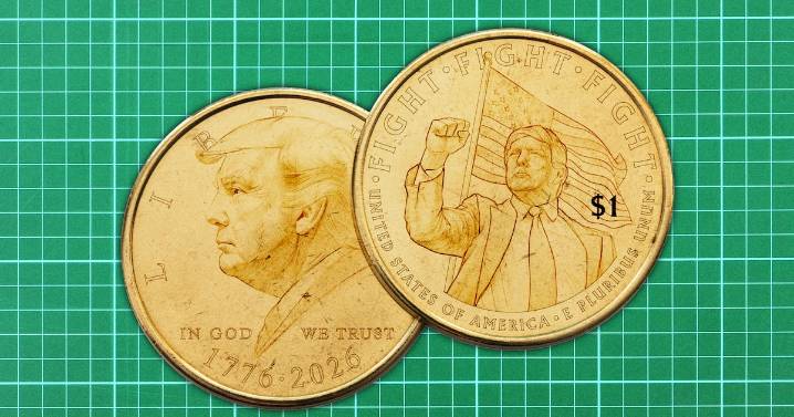 Bessent Unveils Illegal Plan to Put Trump’s Face on U.S. Coins