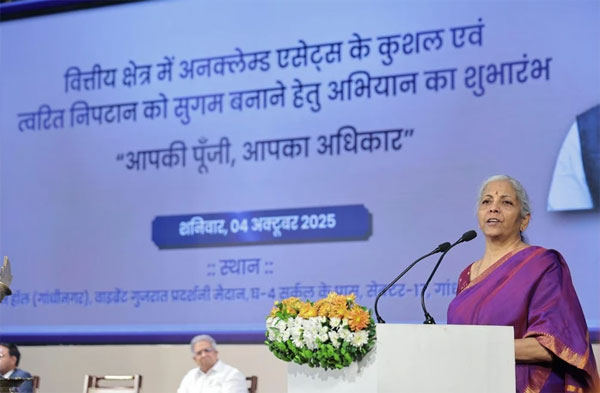 FM Sitharaman launches drive to claim unclaimed financial assets