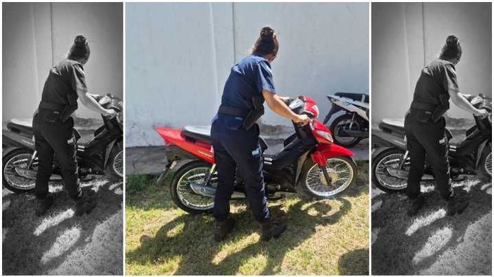 Detuvieron a un hombre y recuperaron una moto con pedido de secuestro