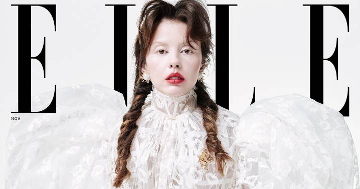 Mia Goth Strikes a Pose in Marc Jacobs on the 'Unexpectedly Strong' Cover of ELLE
