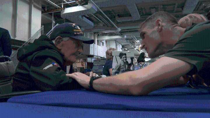 USS Midway Museum holds meet & greet with WW2 veterans