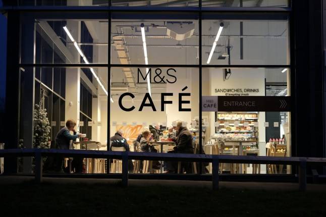 M&S to close 11 cafés amid £300,000,000 shake