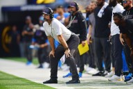 Harbaugh pins Chargers' slide on 'self