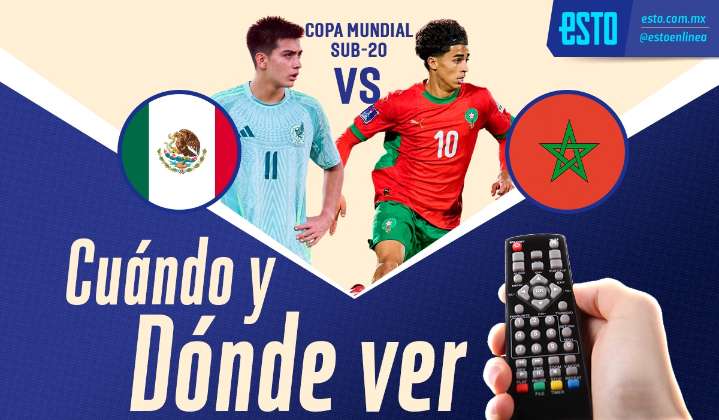 México vs Marruecos: hora y canal de transmisión del partido del Mundial Sub