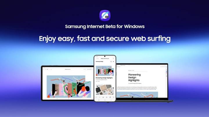 Samsung Internet beta launches on PC, bridging Galaxy experience with new AI features