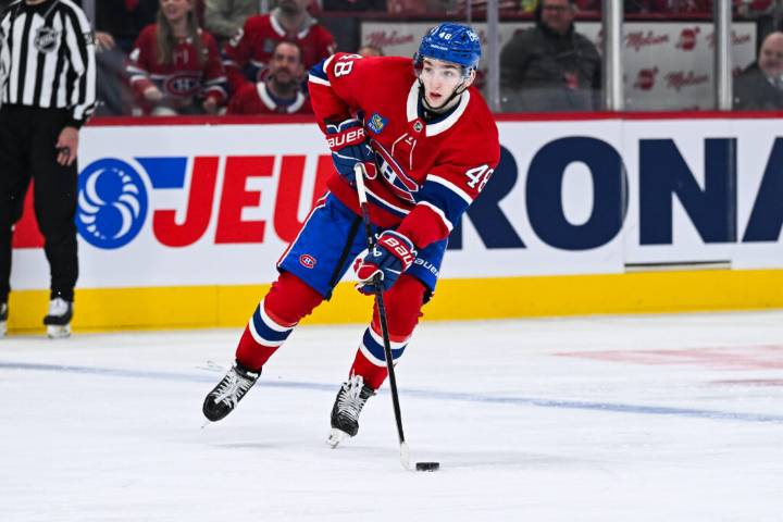 Canadiens Sign Lane Hutson To Eight
