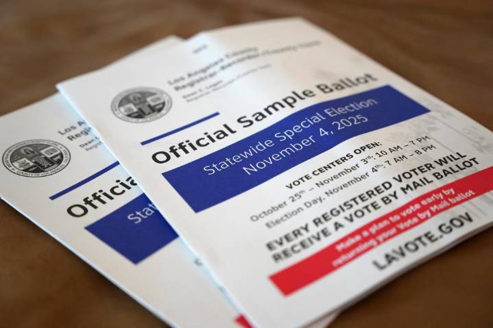 As Nov. 4 nears, poll shows majority support for Prop. 50