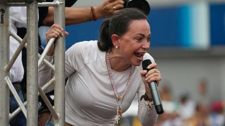 Venezuela’s opposition leader María Corina Machado wins 2025 Nobel Peace Prize : NPR