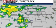 Cooler night ahead, shower chances throughout the upcoming work week