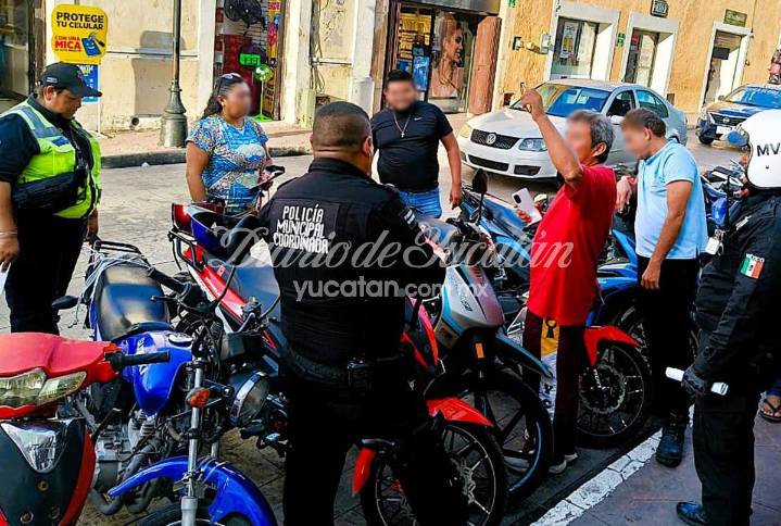 Reportan en Valladolid el robo de una motocicleta que nunca ocurrió