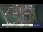 Pinellas County launches electric bus service, Spark, connecting Downtown and South St. Pete