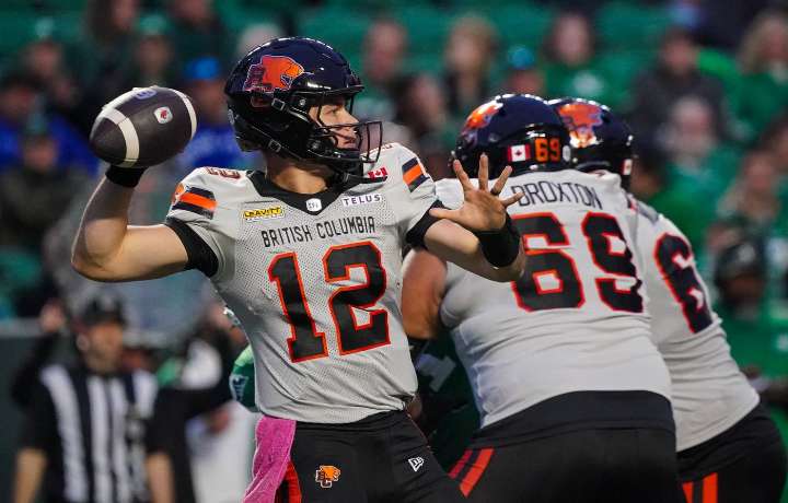 Lions clinch second in West with 27-21 win over Roughriders