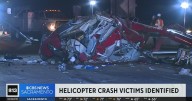 Latest on Sacramento helicopter crash victims being identified