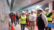 Ministro Aldo Prieto supervisó llegada de la tuneladora “Delia” a la estación Elio de la Línea 2 del Metro