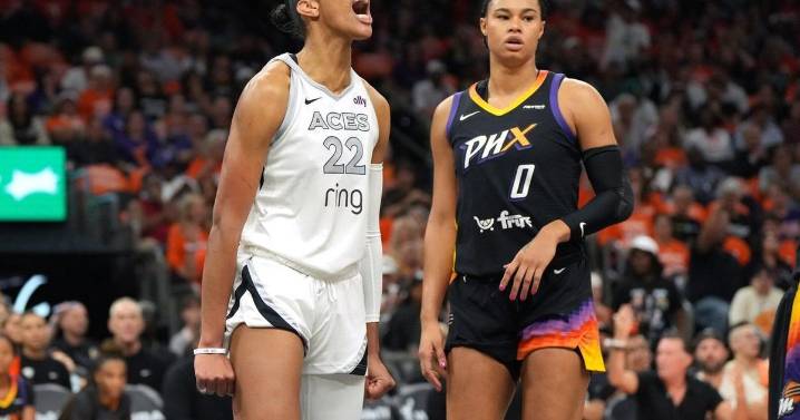 Wilson hits last-second jumper to lift Aces over Mercury 90