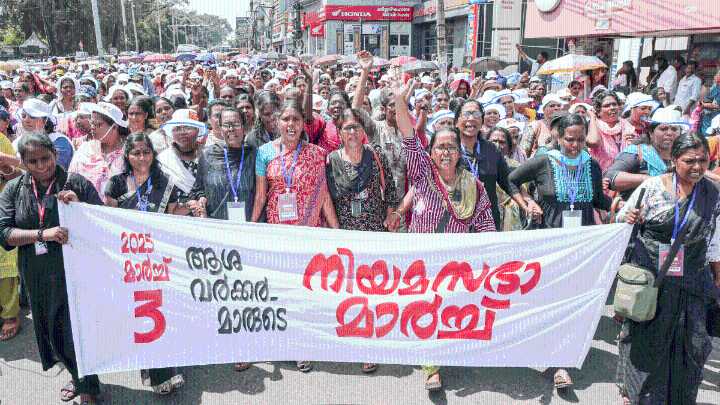 ASHA workers call off 265-day strike outside Kerala secretariat after Rs 1,000 honorarium hike