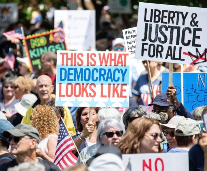 ‘No Kings’ Day of Peaceful Action involves seven million in 2,700 cities across America