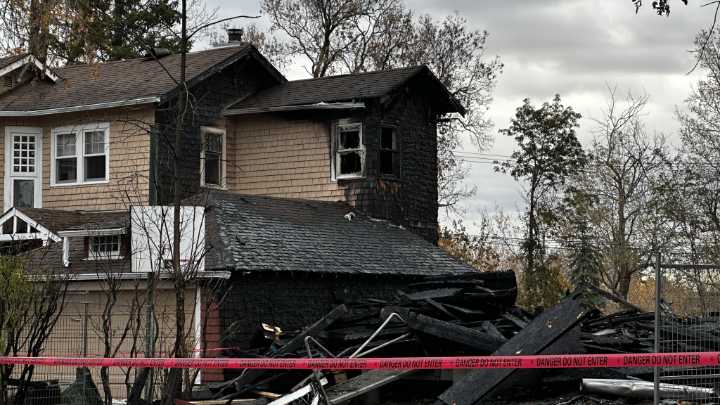 Fire destroys under-construction house in south central Edmonton