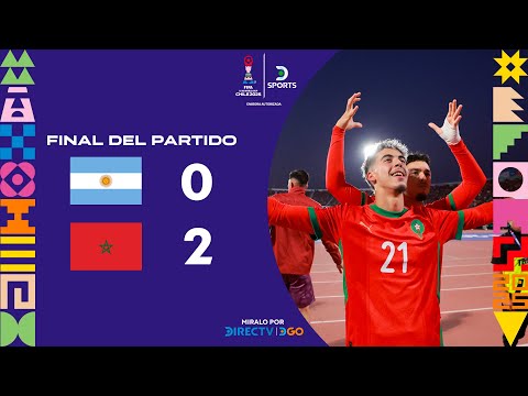 Argentina vs Marruecos (0-2): resultado, resumen y goles de la final del Mundial Sub 20
