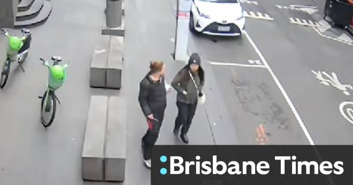 Melbourne CBD stabbing: Video captures shock moment woman was randomly ambushed