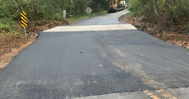 Work to repair low-water bridge competed
