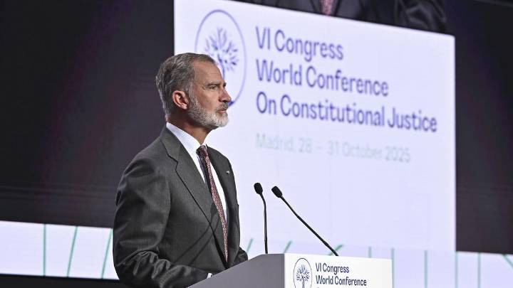 Felipe VI reivindica el papel de la justicia constitucional como "último baluarte del Estado de derecho"
