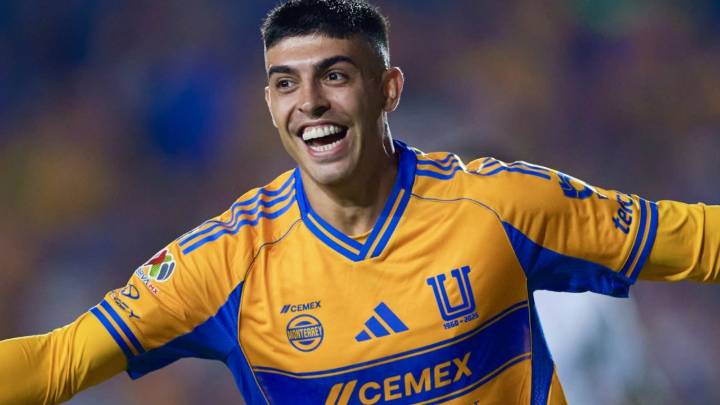 Liga MX: Con triplete de Juan Brunetta, Tigres vence a Necaxa en un partido de locura