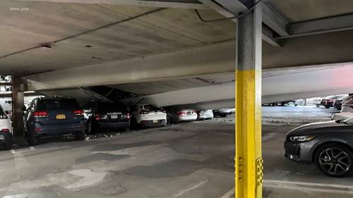 White Plains crews respond to partial parking garage collapse in Westchester