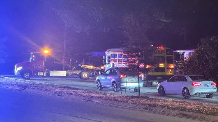 Traffic Alert: North Hairston Road re-opens after school bus crash in DeKalb County