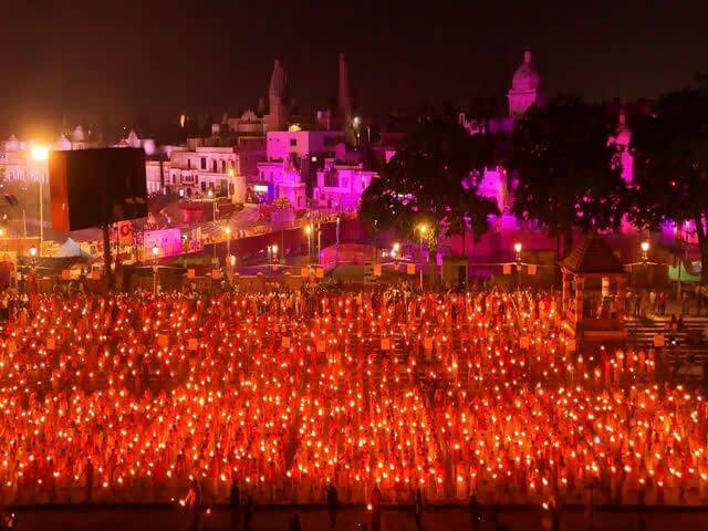Ayodhya's Diwali makes history and creates world record with over 26 lakh diyas on Deepotsav
