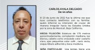Buscan desde 2022 a Carlos Ayala, desaparecido al intentar cruzar a EU por Mexicali