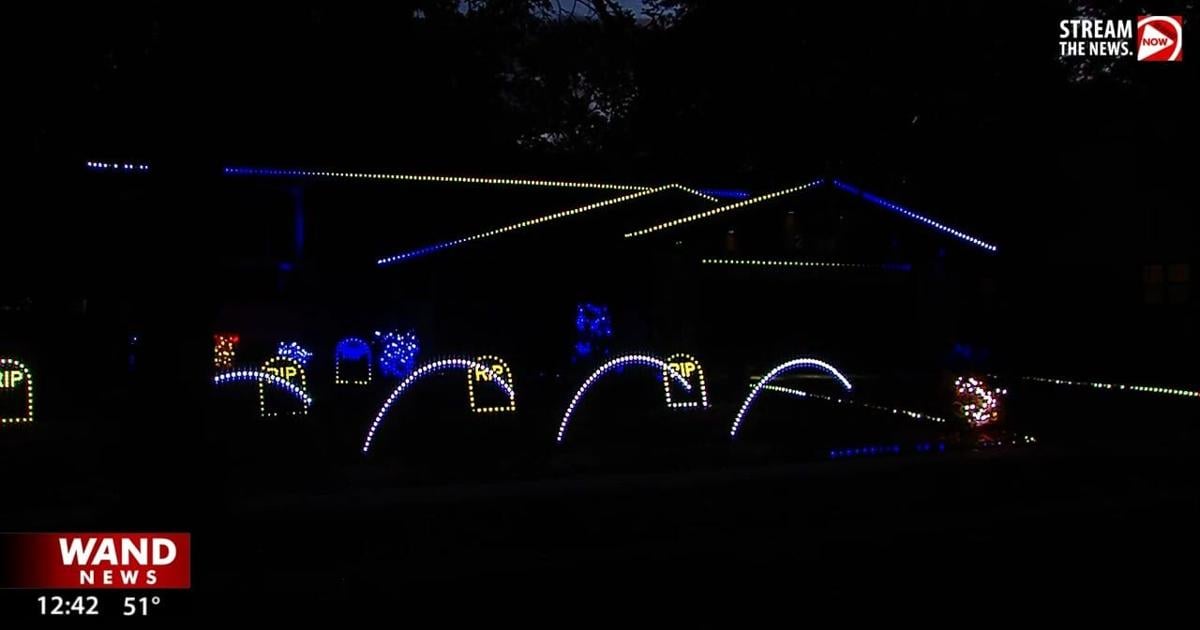 Springfield teen lights up Halloween with custom light show
