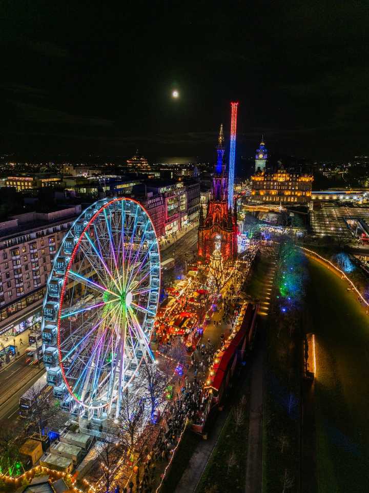 Edinburgh's Christmas - full list of events at the Ross Bandstand
