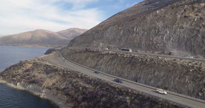 Construction project slows down nighttime traffic at Deer Creek Reservoir