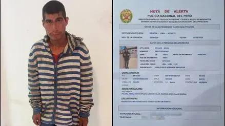 Ate: joven con discapacidad intelectual está desaparecido desde hace una semana