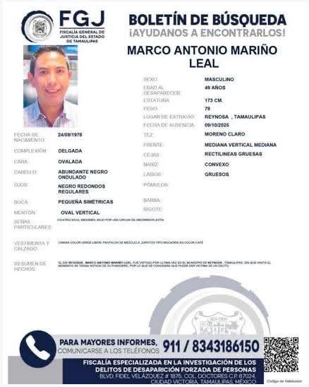 FGJT realiza búsqueda para ubicar a persona no localizada