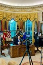Trump exige a Israel que deje de bombardear Gaza para negociar la salida de los rehenes