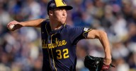 Misiorowski's velocity drops in 6th inning and Brewers' chances against Dodgers dim